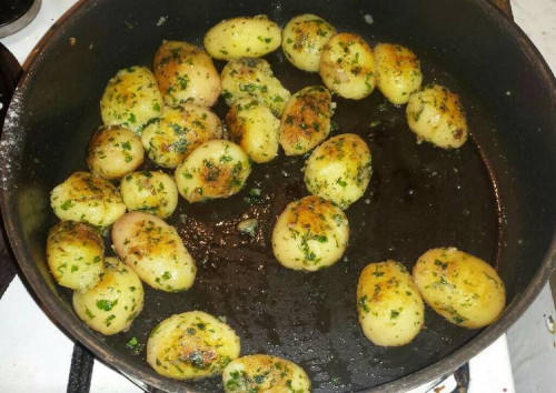 Serpenyős krumpli
